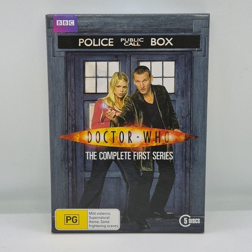 DOCTOR WHO The Complete First Series 5x Disc DVD Box Set W/Slipcase BBC Sci-Fi