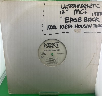 ULTRAMAGNETIC MC S-Ease Back/Kool Keith Housing Things 12  Single 1988