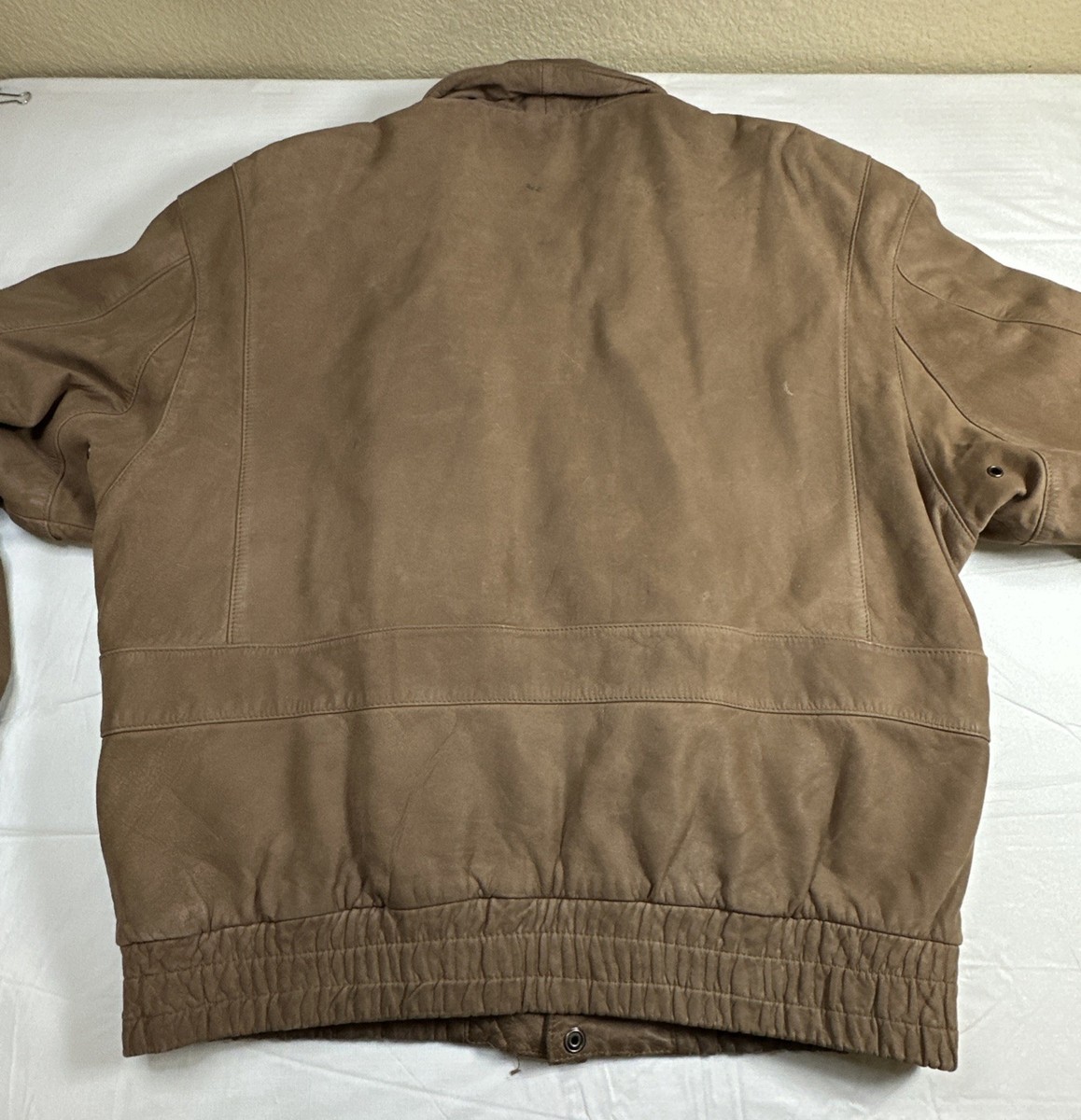 Vintage Brown Leather Jacket Type B-92 Exploration Jacket Adler