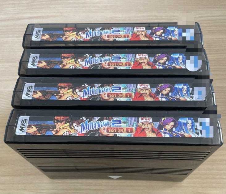 New V2 version MVS SNK 161 in 1 Multi games cartridge NEO GEO 161
