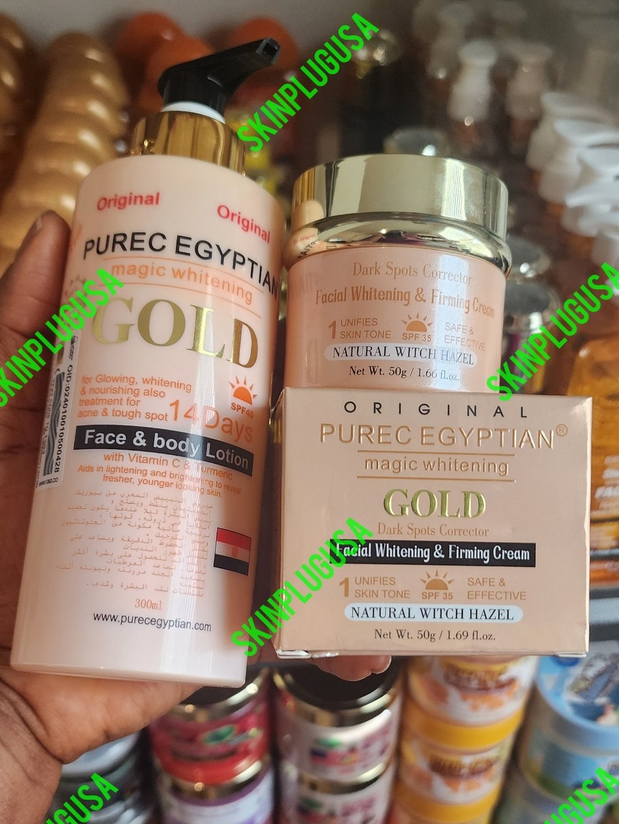 Crème De Visage Purec Gold - Éclaircissante à L'acide Kojique FPS5 - 60ml