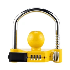 Cenipar Trailer Hitch Lock Universal with Combination Lock, Heavy-Duty Steel ...