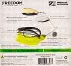 (LOT OF 3) FREEDOM TACKLE SPEED FREAK SPINNERBAIT 3/4OZ SNOWMAN #53307 CP6293 — photo 2