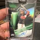 2026 Topps Chrome Black CJ Abrams Green Refractor (Raw)
