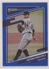2021 Panini Donruss Holo Blue Antonio Senzatela #208 0w8