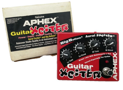Aphex Guitar Xciter Model #1403 Big Bottom Aural Exciter DI Guitar