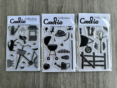 Card-io Sammlung Clear Stamp Set Konvolut x 3 Lot - NEU