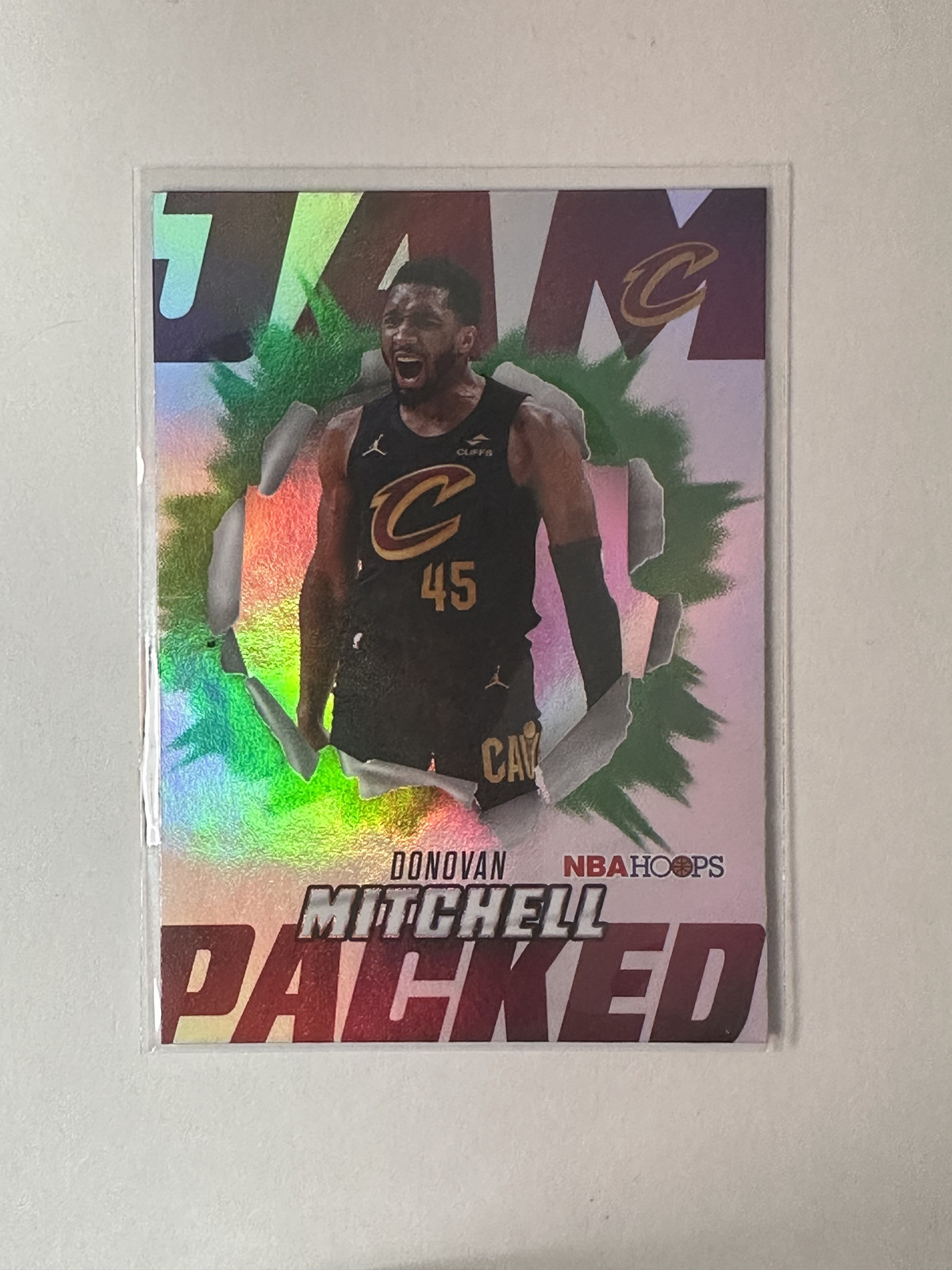 25-26 Nba Hoops - Green Jam Packed Donovan Mitchell JP-6