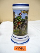 7746.      Alter Porzellan  Bierkrug  Zindorf  1992 Deko Krug  Bierkrug 0,5 L