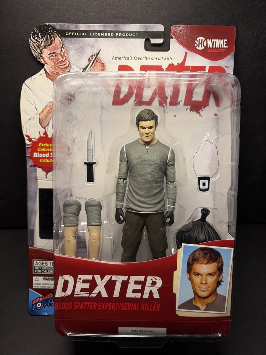 Dexter Morgan Blood Spatter Expert 7 inch Figure - Missing Blood