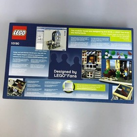 LEGO Factory 10190 Market Street Modular Buildings New Factory Sealed Rare Set