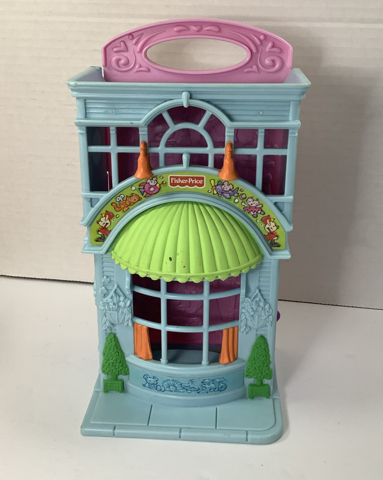 Sweet Street Hideaway Hollow Toy Store Mouse Dollhouse Fisher Price 2009 Mattel