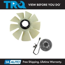 Radiator Fan Clutch & Fan Blade Kit Set for Dodge Ram Cummins Turbo Diesel New