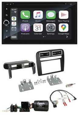 Blaupunkt DAB Lenkrad TMC Bluetooth USB 2DIN Navigation für Fiat Grande Punto 06