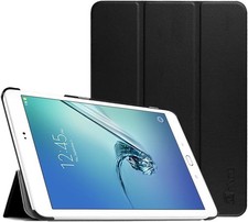 Ultra Lightweight Stand Cover Case for Samsung Galaxy Tab S2 9.7 - Black Protect