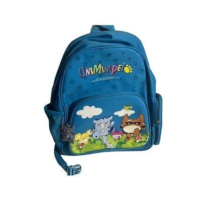 Vintage Uniminipet Backpack Blue  Dong Woo Animation Korean  2001 ULTRA RARE