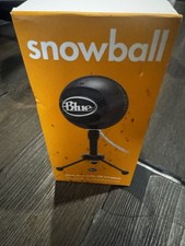 Blue Snowball iCE USB Mic for Recording Streaming on PC Mac - Black