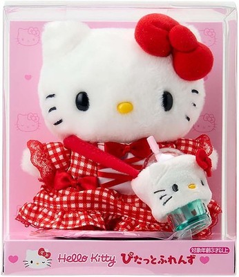 Sanrio Hello Kitty doll with clothes Pitatto Friends doll stuffed toy size S