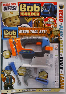 Bob The Builder magazine #322 Read Play Make Build + Stickers & Mega Tool Set
