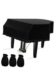 Grand Piano Cover, Velvet Dustproof Baby Piano Cover S - 62.99in/160cm