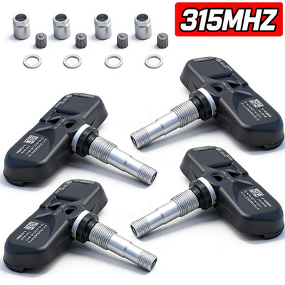 4Pcs TPMS Tire Pressure Monitoring Sensor 42753TLOG52 315MHz for Honda