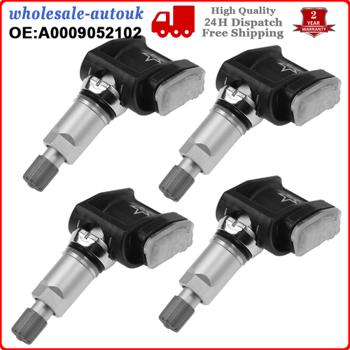 4PCS TPMS Tyre Pressure Sensor A0009052102 Fit For Mercedes-Benz A E CLASS W213 - Picture 1 of 10