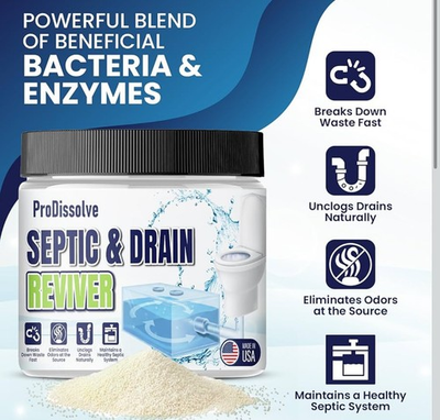 #ad ProDissolve Professional Grade Drain field reviver Septic Treatment Bacteria $55.89