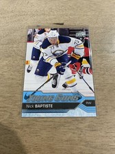 NICK BAPTISTE  RC  2016/17  UD Young Guns  #477  Buffalo Sabres  YG  ROOKIE