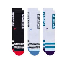 Stance Casual Socks The Og 3 Pack 3 Pairs M Crew New With Tags 2020