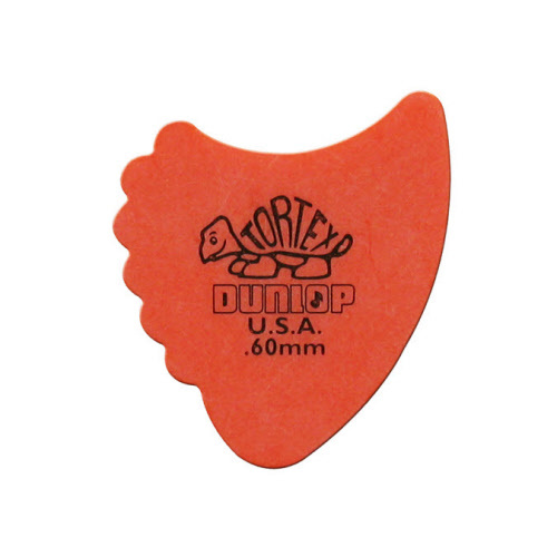 10 x Dunlop Tortex Fins chitarra / plettri - 0.60 mm DUNLOP GUITAR PICKS NUOVI - Foto 1 di 1
