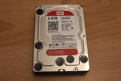 Western Digital WD Red 4TB, 3.5'', SATA 6Gb/s (WD40EFRX) X8F4