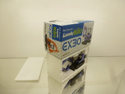 MADE IN JAPAN HITACHI EX30 LANDY KID MINI EXCAVATOR - RARE -1:24
