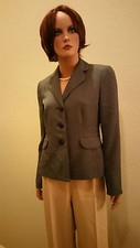 Evan Picone Navy Madison Avenue Blazer Jacket New with Tags 100 Great Deal