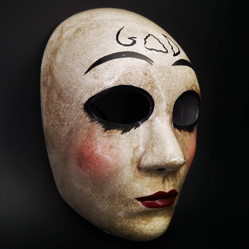 Scary Purge Maske Halloween Realistische Vollgesicht Killer Cosplay - Bild 3 von 6