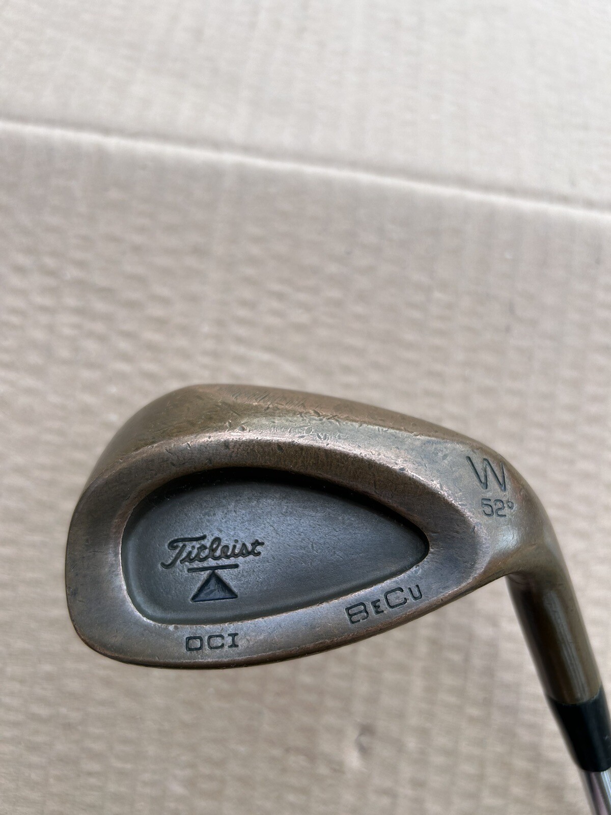 Titleist DCI BeCu 52 Degree Loft Wedge Golf Club Jumbo Grip eBay