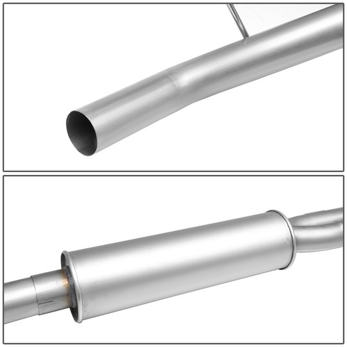 FOR 2004-2015 NISSAN TITAN 5.6L V8 SIDE EXIT CATBACK MUFFLER EXHAUST SYSTEM KIT - Picture 3 of 6