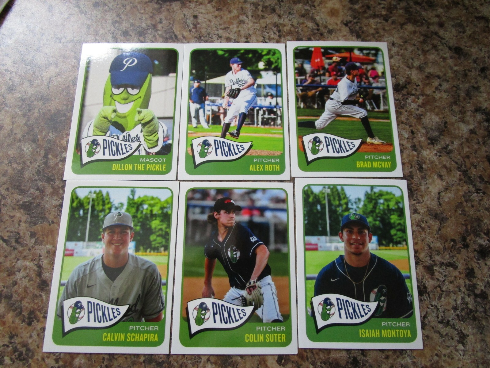 2019 PORTLAND PICKLES WCBL MINOR LEAGUE TEAM SET WEST COAST BASEBALL