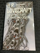 1970 DREAM QUEST UNKNOWN KADATH Lovecraft FVF 7.0 Del Rey Paperback / Fisherman