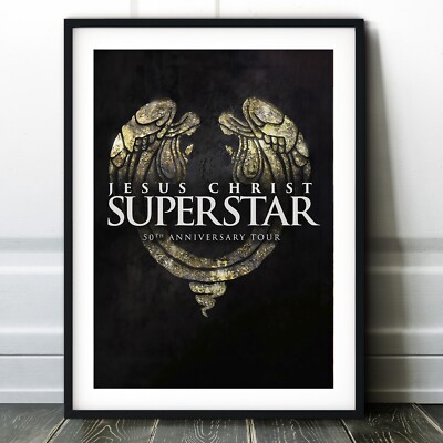 Jesus Christ Superstar Musical Poster Print Broadway Theatre