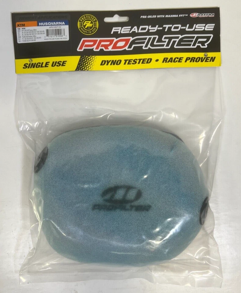 Filtro de aire KTM XC 125 250 300 Máxima Pro 2023-2024 XC250 XC300 XC125 AFR-5007-02 Foto 2 de 3