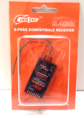 Cooltec RSF08SB Futaba S-FHSS RC Flugzeugempfänger 8 Kanal mit PPM, S.BUS