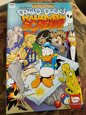 Donald Duck's Halloween Scream by Van Horn Halloween Comic Fest Mini Comic IDW 