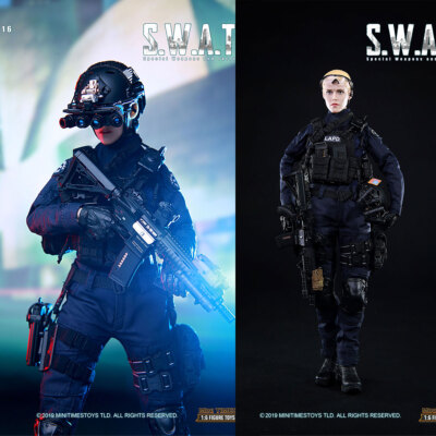 1/6 SWAT 特殊部隊 女性 フィギュア  MiniTimesToys 新品 Mini Times Toys US S.W.A.T. Female Police Officer 1/6 Scale