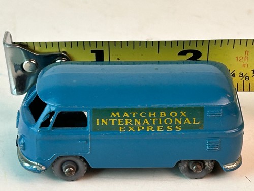 Matchbox Gray Wheel No. 34 Volkswagen Van, Plastic Wheels #3 - Picture 11 of 11