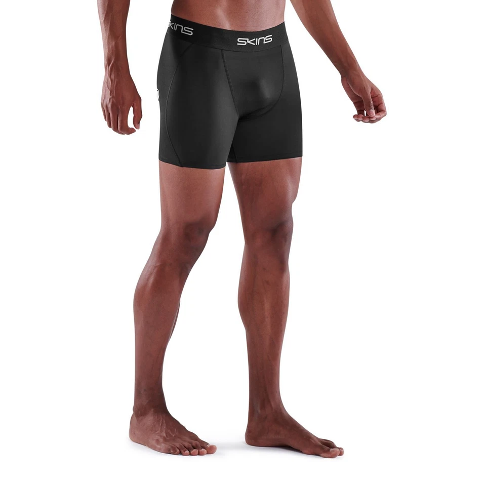 Skins Series-1 Mens Compression Shorts (Black) SAVE $$$ - Image 4 of 4