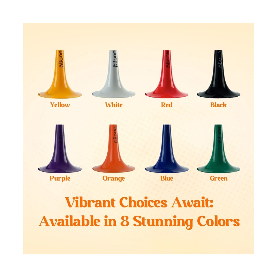 Trombone plástico pBone pInstrument - Bocal e bolsa de transporte - Leve... - Imagem 3 de 4