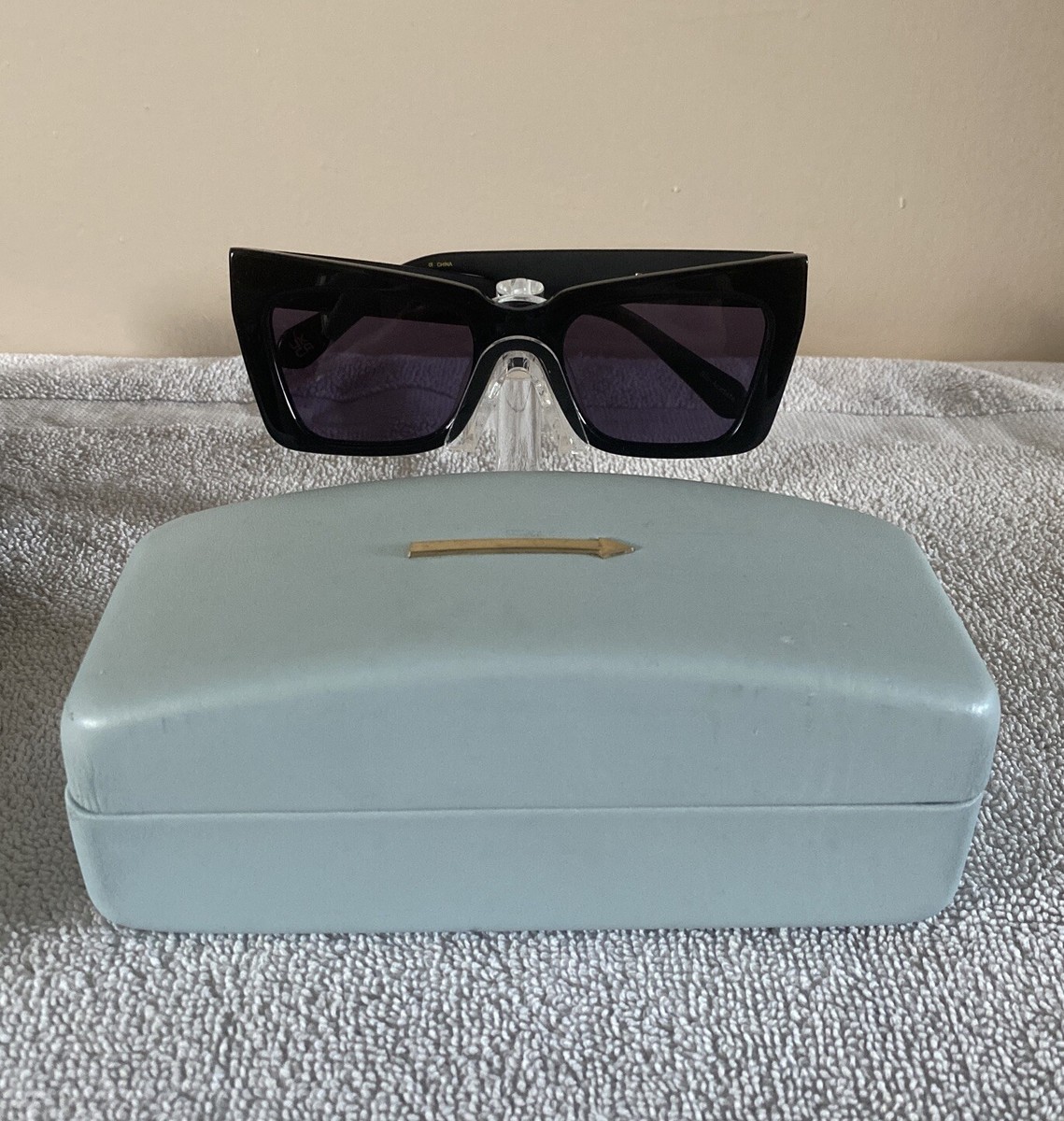 Karen Walker Sunglasses Immortal Black Jellybean Oversized