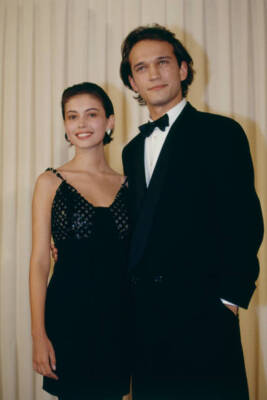British Actress Jane March And Swiss Actor Vincent Perez Atte 1990s Old Photo