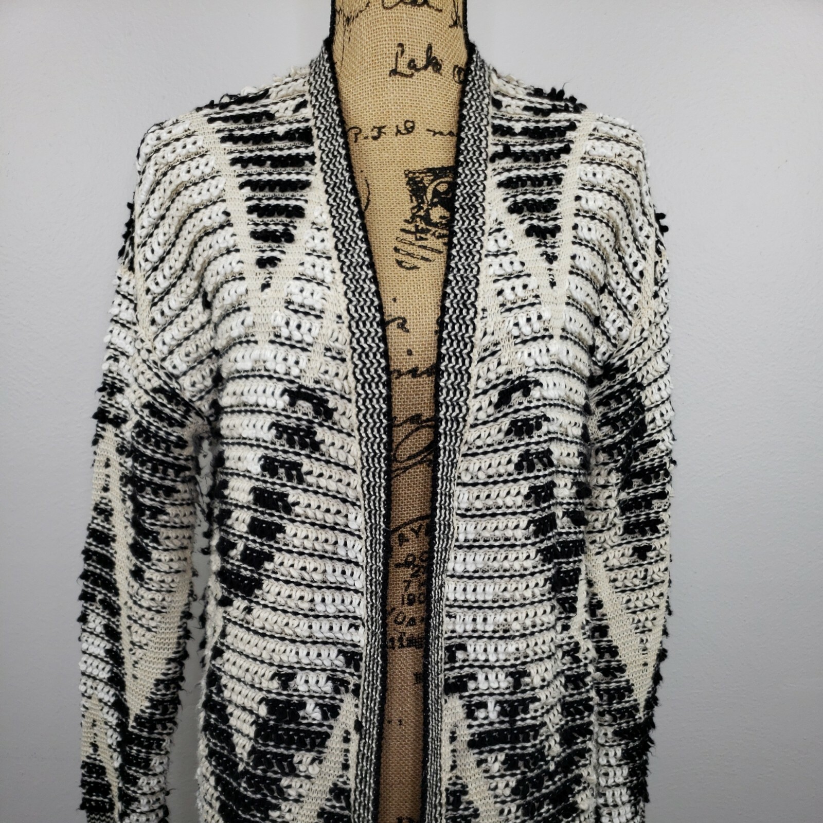 Lucky Brand Aztec Chunky Open Drape 