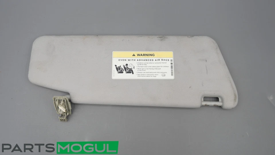 Mercedes CLS550 2012-2018 conductor izquierdo parasol delantero gris OEM Foto 3 de 4